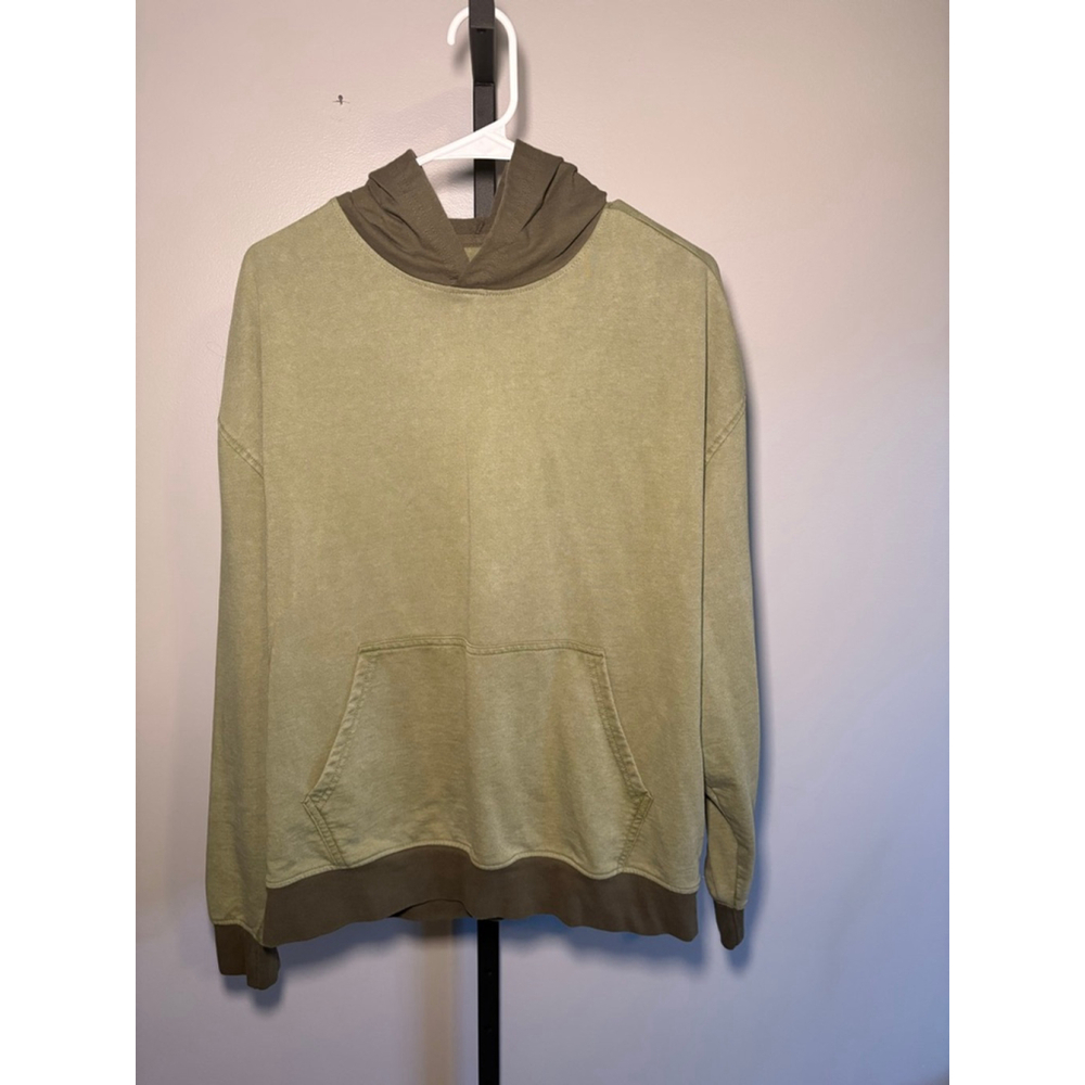 Men's THREAD WAVE Green‎ & Olive Hoodie M